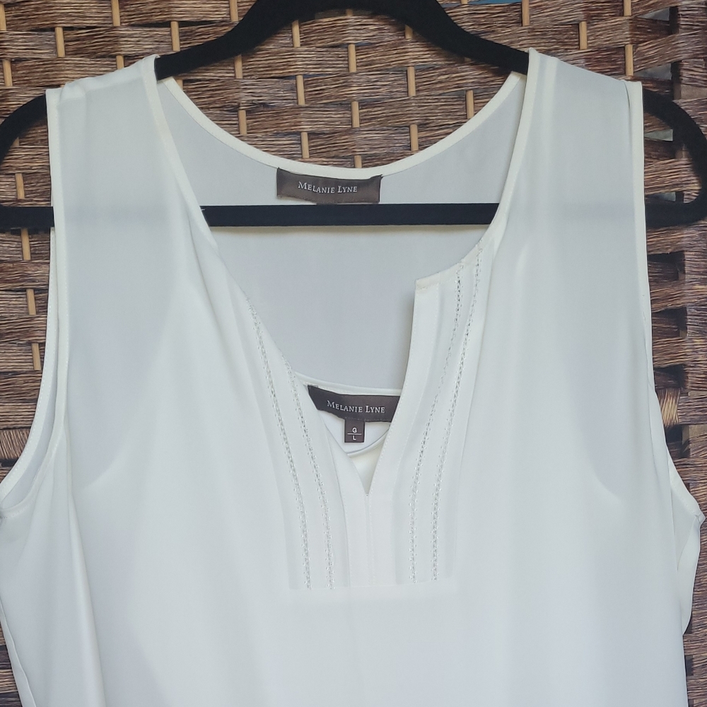 Melanie Lyne Tank - Size Large includes matching camisole top to be worn under